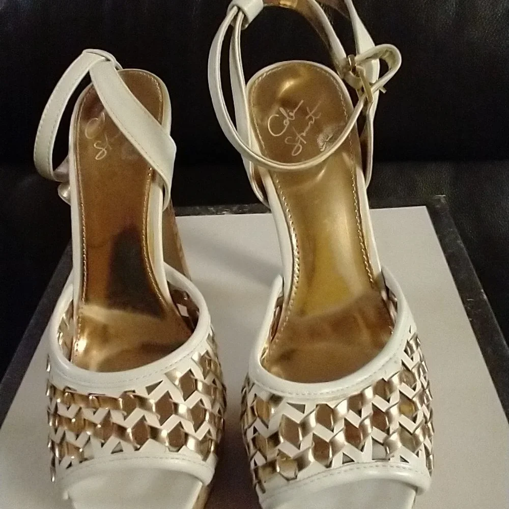 new Colin Stuart Victoria Secret hight heels 7.5 - Picture 6 of 9